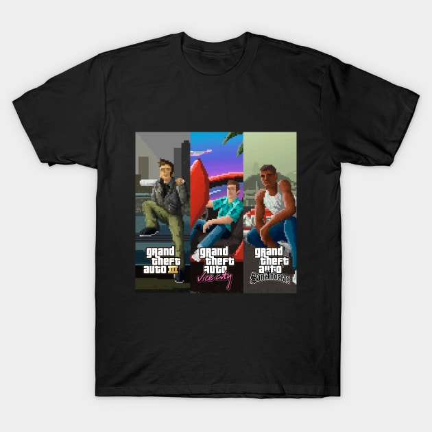 GTA T-Shirt by kdigart 